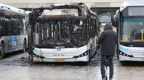 Aftermath of the attack.