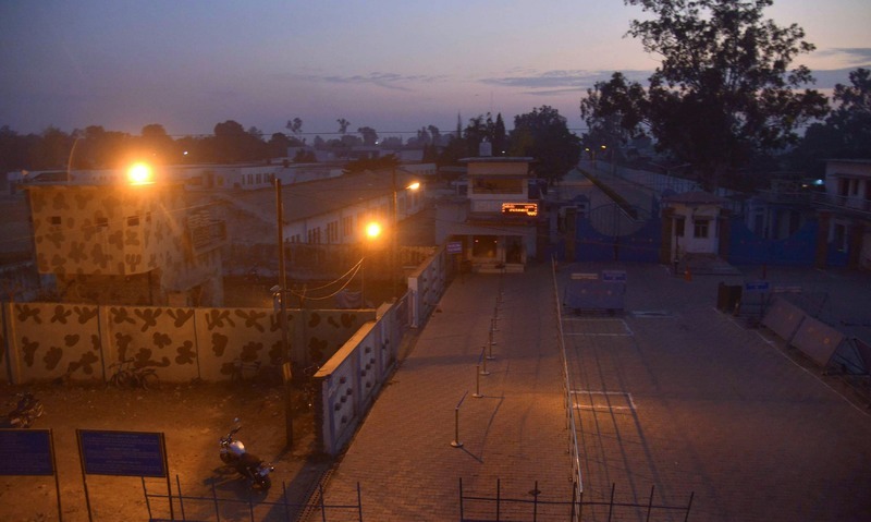 Security forces deployed at the Pathankot base during the operation